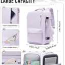 Vacuum Travel Backpack with Compression System for Men Women, Waterproof Vacuum Laptop Backpack With Pump