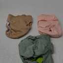 Washable Female Dog Diaper with Suspender - 3 Pack Reusable Super Absorbent & Leakproof Fixed Doggie Diapers for Dogs in Heat Cycle-M