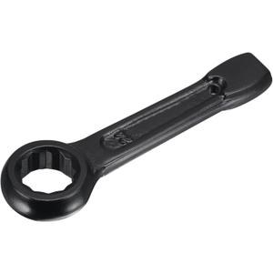 uxcell 24mm Box End Striking Ring Wrench, High Tensile Steel Single Head Spanner Hand Tool
