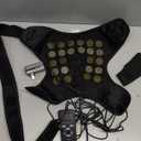 UTK Far Infrared Shoulder Heating Pad, Hot to 159, Gift for Men, Heating Pads for Rotator Cuff Pain Relief, 24 Timers, Auto-Off, 24 Natural Jade, 27-52" Adjustable Size Shoulder Wrap