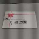 LuSeren 120 Pcs Pink Hair Ties for Women, No Damage Soft Seamless Nylon Hair Elastics for Thick Hair, Ponytail Holders, 3 Gradient Pink Hair Accessories