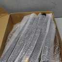 Plant Stand Indoor,Mid Century Walnut Wood Plant Table, Heavy Duty Metal Tall Flower Pot Stand,Modern Round Small Side End Table with Raised Design(12"x17") (2, 12 x 17 in)