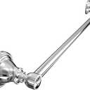 Towel Bar 24inch, Stainless Steel Bathroom Towel Rack Wall Mounted, Heavy Duty Towel Rod, Towel Holders for Bathroom, Kitchen (Chrome)