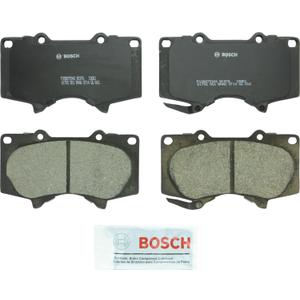 BOSCH BC976 QuietCast Premium Ceramic Disc Brake Pad Set - Compatible with Select Lexus GX460, GX470; Toyota 4Runner, FJ Cruiser, Sequoia, Tacoma, Tundra; FRONT