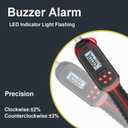 VANPO Adjustable Digital Torque Wrench 2.2-44.2 ft.lb/3-60 N.m, 912 mm Open End, 38 mm Adjustable Jaw, Accuracy 2%, LED and Buzzer Notification, HVAC Torque Wrench for Mini Split AC, Pipeline