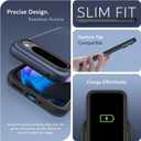 TUDIA MergeGrip [Military Grade] Designed for Google Pixel 9 Pro XL Case 2024, [Drop Tested] Dual Layer Shockproof Slim Non-Slip Heavy Duty Protective Phone Cases - Indigo Blue