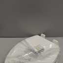 Centoco Elongated Toilet Seat, Heavy-Duty Wood Core with Plastic Scratch-Resistant Finish, Residential, Closed Front with Cover, Made in the USA, DSAMAZ9-001, White