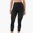Fanka Body Sculpt Leggings for Women, 7/8 Length - Compression for Targeted Area, Reversible Wear Size S