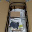 DD&HAPP Glass Drink Dispensers For Parties.1.2 Gallon Beverage Dispensers With Stand And Stainless Steel Spigot.Party Drink Dispenser For Punch,Iced Tea,Ideal for Weddings,Events,Buffet&Home Use.