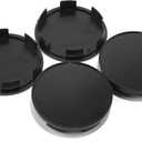 4Pcs 70mm(2.76in) Wheel Center Caps Wheel Rims Replacement 44732-S9A-A005-1 44732-SW5A-J000 4732-S6M-Z00 Black Hub Caps, Compatible with Element Odyssey Accord CR-V Rim Caps