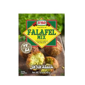 Ziyad Falafel Dry Mix, Gluten-Free, Vegan, Non-GMO, No Additives, No Preservatives, Great for Making Veggie Burgers and Snacks, 12oz (Pack of 1), Best by 06-2026