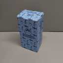 FAHRMOSIS 14 OZ Kids Water Bottle with Straw & 2 Lids (Flip & Spout) Leak Proof Metal Insulated Stainless Steel Reusable Tumbler for School & Sports Water Bottle - Blue (Shark)