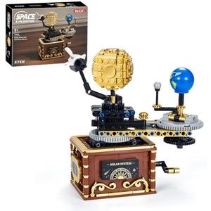 WINGIFT 501 Piece Solar System Building Sets, Rotatable Space Exploration Building Blocks Kit,STEM Science Astronomy Educational Toys,Christmas Birthday Gifts for Kids Boys Girls Ages 8-14