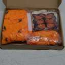 Jetec 30 Pcs Dia De Los Muertos Decoration Set Include Day of the Dead Altar Ofrenda Artificial Marigold Flowers 4.92 Feet Diwali Marigold Garland Light and Monarch Butterfly Decor(Monarch Butterfly)