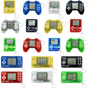 18Pcs Video Game Party Favors for Kids, Mini Game Console Keychain for Kids Boys Birthday Supplies Gaming Party Favors Classroom Prizes