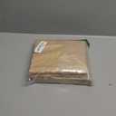 300 Pcs Bakery Bags with Window, 7.1 x 7.5 Inches Paper Donut Bags To Go, Pastry Bags for Baked Goods, Cookies, Sandwiches (Brown)