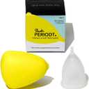 Best Periodt Menstrual Cup - Soft, Comfy Period Cup - 12 Hour Leak Free - Easy to Use - Comes with Yellow Menstrual Cup Case - USA Made (Size 1)