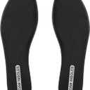 Endoto Memory Foam Insoles for Skechers Women & Men Shoes, Replacement Thick Insole Inserts for Work & Sport Sneakers Boots Foot Comfort(Size:US Women7-EU37) (Black)