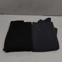 AHLW Winter Warm Fleece Lined Leggings for Women - High Waisted Thick Thermal Leggings Elastic Soft Comfortable Velvet Tights (Large, 2pack(black+grey))