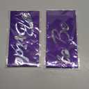 HUBEISIYU Bride to Be Sash, Funny Bachelor Sashes for Future Bride Engagement Gift Idea Wedding Party Decorations Bachelorette Party Supplies, Purple + Silver(Bride to Be) 2 PACK