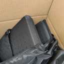 YJGF Dog Back Seat Extender for Truck,Truck Seat Cover Back Seat,Dog Hammock for Truck,Pet Seat Covers for Dogs,Hard Bottom Seat Extender for Dogs,Dog Seat Cover for F150/RAM1500/Silverado (Black)