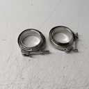 2 X 3 inch Quick Release V Band Clamp with Male Female Flanges 304 Stainless Steel for Turbo Downpipes, 2 Pack