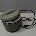 Crock-Pot Portable Electric Lunch Box, 20-Ounce Food Warmer, Moonshine Green | Ideal for Travel, On-the-Go | Keeps Food Spill-Free, Warm & Tasty | Dishwasher-Safe