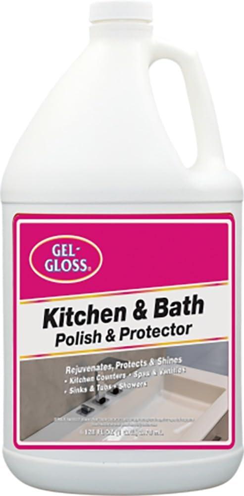 Gel-Gloss RV, Kitchen and Bath Polish and Protector, GG-128, 128 fl oz