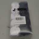 J-BOX Women's Cotton Athletic Socks - Low Cut, Casual, 8/10 pairs (9-11, Black5+white5)