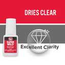 J-B Weld 33106 SuperWeld Glue - Clear Super Glue - 0.2 oz. (Packaging may vary)