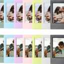 Mini 3 Inch Photo Picture Frames for Fujifilm Instax Mini 12/11/99/90/9/8/7+/EVO Colorful Polaroid 2.15x3.4 Inches Frame Wallet Size Photo Desktop Display (14 Pack)