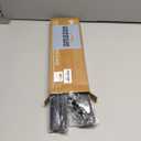 STORAGE MANIAC Adjustable Closet Rod Hanging Clothes Heavy Duty Closet Extender Hanging Rod Space-Saving Clothes Hanging Bar Double Closet Hanging Rod Hanging Closet Organizer Closet Bar,2 Pack Black