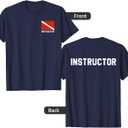 Scuba Dive Caribbean T-Shirt, Blue, Size 2XL