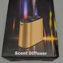 Waterless Essential Oil Diffuser4000 mAh Large Battery, Max 120ml Capacity, Suitable for Hotels, Large Rooms, Offices, Bedrooms Aluminum Alloy Desktop Scent Diffuser (Black)