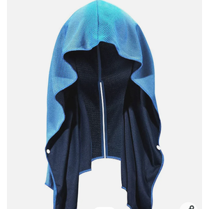 Quick-Drying Sports Cool Sunscreen U-Shaped Cool Feeling Hooded Shirt Towel