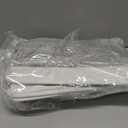 TheWarmHome Storage Bins for Shelves - 13.8L9.8W6.7H inch 3 Pack Medium Collapsible Storage Baskets for Organizing | Fabric Storage Cubes for Linen Closet Toy Home (White&Grey)