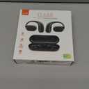 iLive Electronics 16mm Driver Clear Truly Wireless Open Ear Earbuds, Black, IAEBTO34B