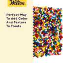 Wilton Rainbow Nonpareils Food Decorative, 7.5-Ounce