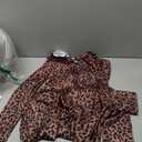 Womens Sexy Club Outfit Leopard Print Jumpsuit for Women Bodycon Cheetah Romper Y2K Birthday Party Night Out Streetwear (Brown, S)