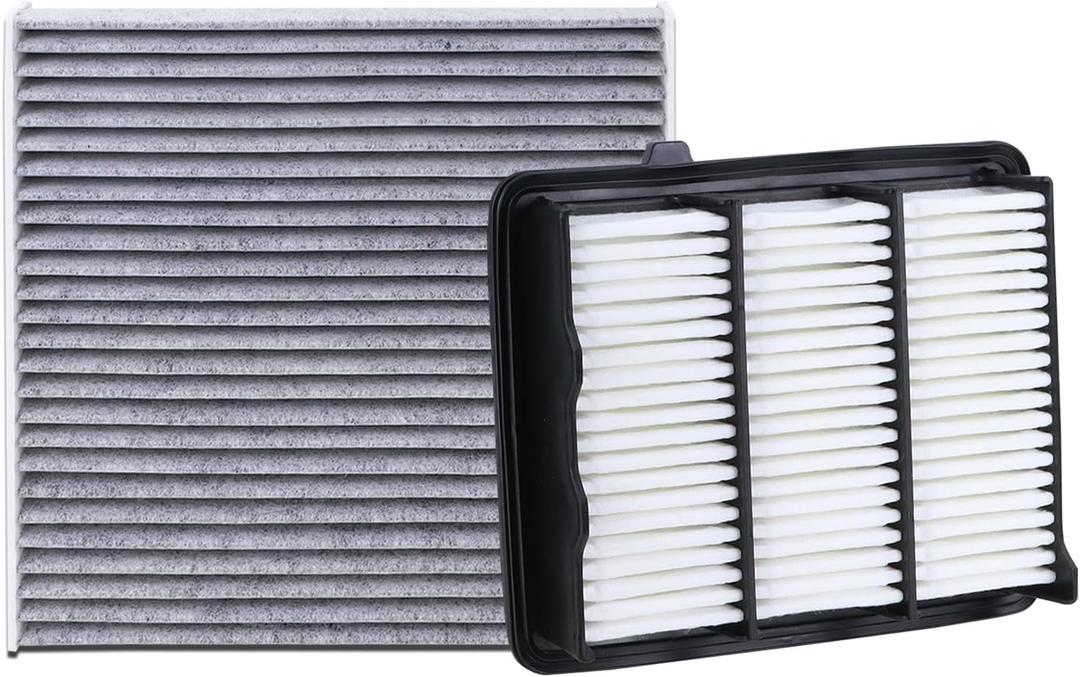 CA12290 Engine Air Filter and CF10134 Cabin Air Filter kit Compatible with 2018-2022 Honda Accord 1.5L Gas Only Replaces 17220-6A0-A00 80292-SDA-A01