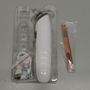 2026 Pore Vacuum, USB Rechargeable Blackhead Remover Vacuum,3 Levels Adjustable Pore Vacuum Blackhead Remover, with 5 Suction Power,6 Probes,Face Vacuum Pore Cleanser for Women & Men-White