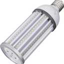60W LED Corn Light Bulb E39 Mogul Base LED Lights Equivalent(300W) 5000K Daylight IP65 Waterproof Replacement MH HID HPS for Indoor Area Warehouse High Bay Street Light (1 Pack)