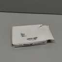 Lounsweer 3.5 Inch Shower Arm and Flange Wall Mount Replacement Shower Head Extension Extender Pipe Arm with 6 Inches Head(Black)