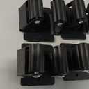 Magnetic Mop Broom Holder,4Pack Heavy Duty Magnetic Broom Holder for Cleaning Tools,D1.69 Strong Broom Mop Holder Wall Mount for Garage Kitchen Laundry Work Shop Black