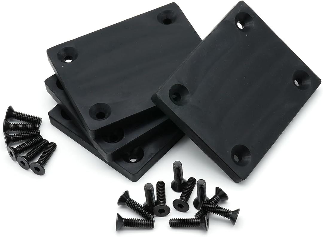 Automco 4 Pieces Rotary Lift Rectangle Rubber Arm Pads Replaces FJ6213 Fits for SPO9, SPOA9, SPO10, SPOA10, SL29, SL19, SL210