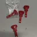 BlueStars 4 Packs 951-10630 Starter Ignition Key - for Ariens Craftsman Huskee MTD Zongshen Engines - Replaces 07500111 731-05632 751-10630 117-7728 430-386 Snow Thrower