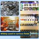 Solid State Relay 60AA Input 80-250V AC Solid State Relay to Output 24-380V AC 60A Semi-Conductor Relay 2PCS