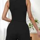 Two Piece Summer Outfits Women Shorts Sets 2 Piece Sleeveless Matching Lounge High Waisted Shorts and Tank Top (Black, S)