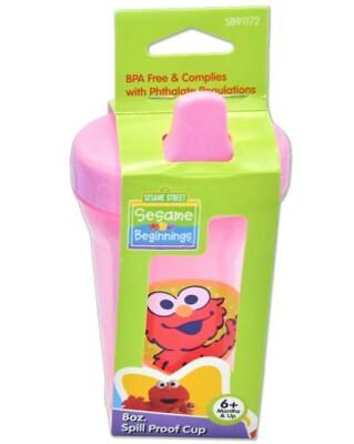 Sesame Street Sesame Beginnings 8oz. Spill Proof Cups - Big Bird, Cookie Monster and Elmo