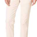 Amazon Essentials Women's High-Rise Regular-Fit Ankle-Length Tapered-Leg Khaki Pant (14)